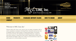 Desktop Screenshot of mslline.com